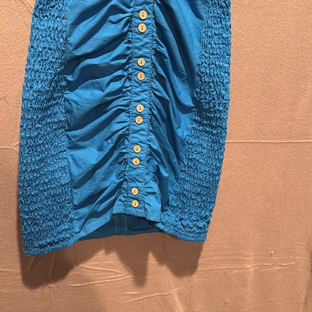 Free People Blue Mini Dress - Picture 5 of 7